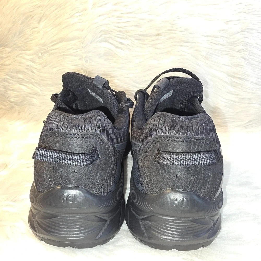 Trail Running Shoes ASICS Gel-Venture 10 Wide Black Graphite Women 9.5 1012B761